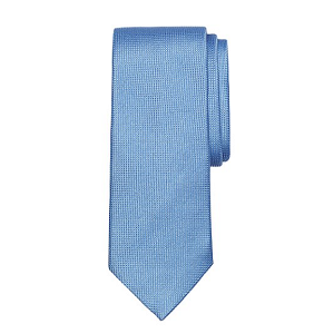 Solid Textured Tie - Light Blue